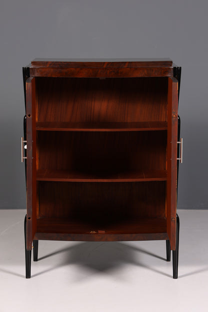 Traumhaftes Art Deco Stil Highboard Schrank Kommode Vertiko Sun Cabinet