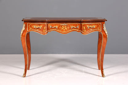 Wunderschöner Louis XV Stil Schreibtisch French Office Desk Antik Stil Bürotisch