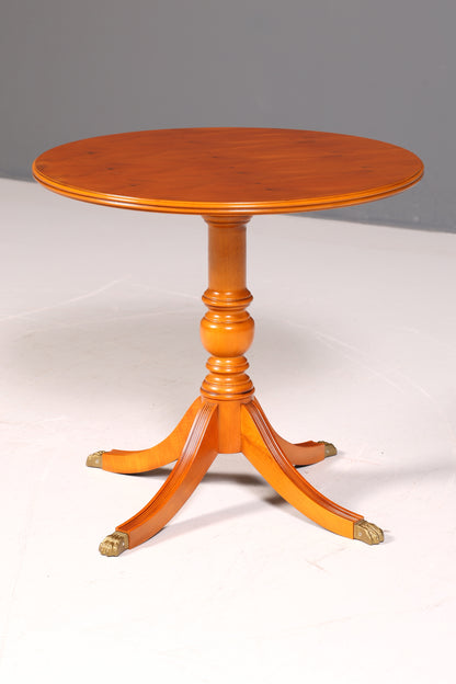 Edler Englischer Couchtisch Regency Stil Antik Beistelltisch Ablagetisch Salontisch Holz