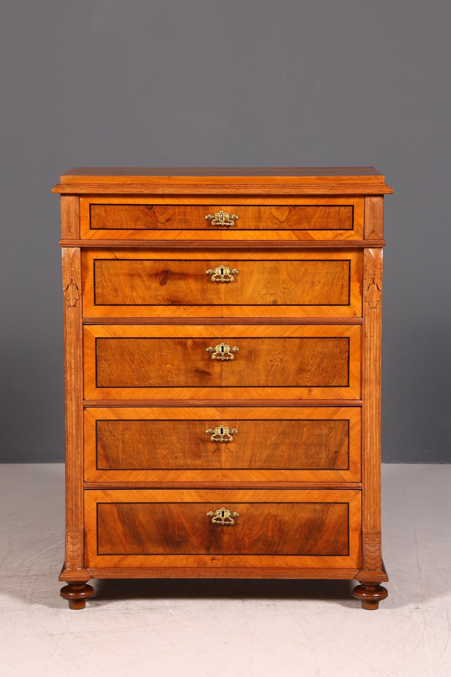 G468 Finish cm Wunderschöne Gründerzeit Kommode Jugendstil Vertiko Schubladenkommode Antik Wäschekommode (Kopie) (Kopie) (Kopie)