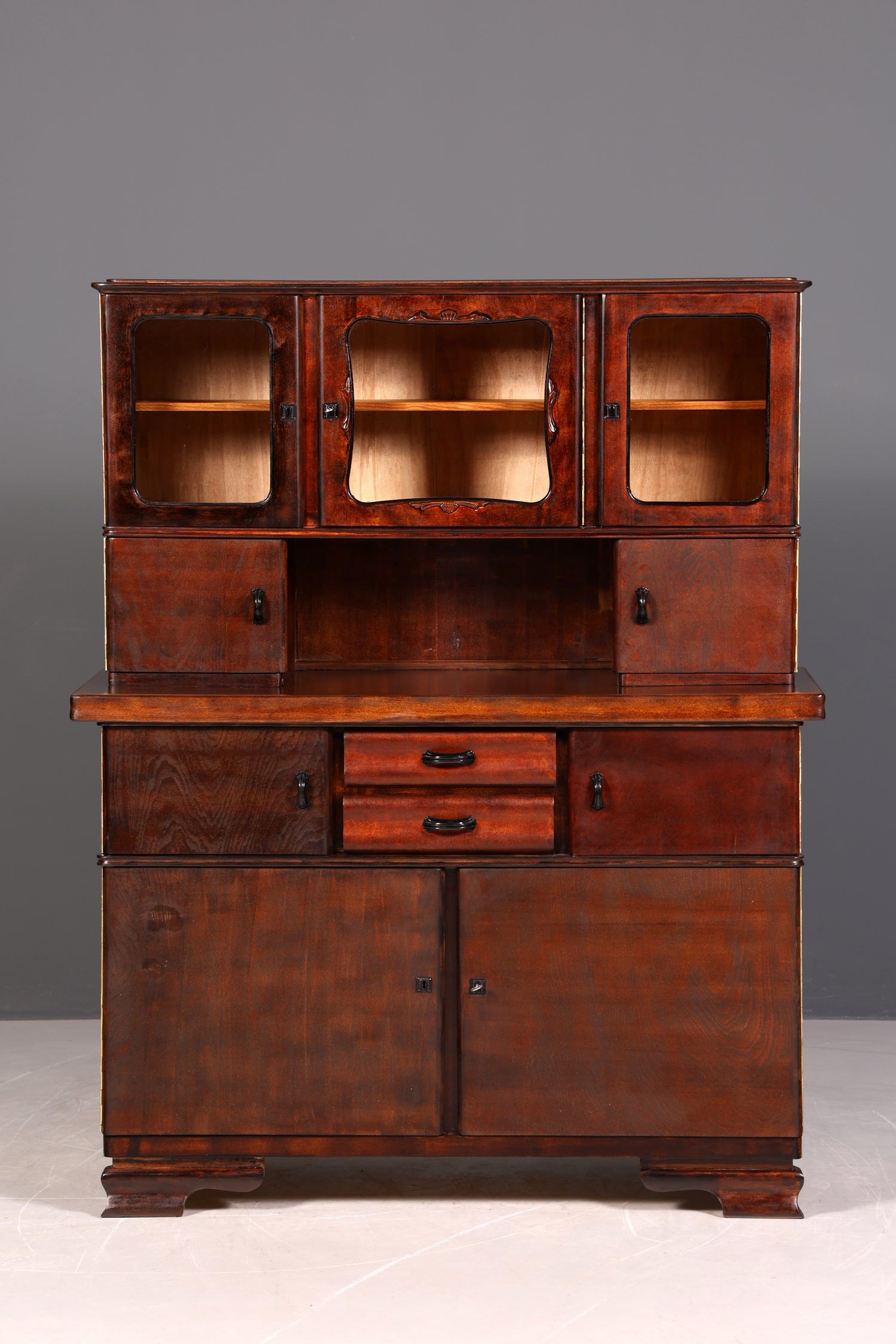 Wunderschöner Mid Century Küchenschrank Vintage Buffet Retro Anrichte 60er Jahre Schrank