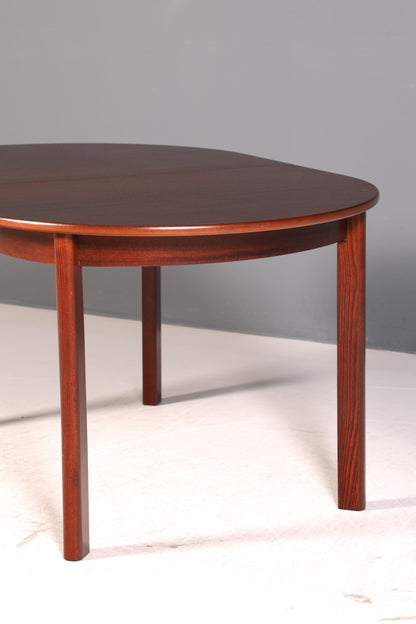 Wunderschöner Mid Century Ausziehtisch Ovaler Esstisch Küchentisch 60er Danish Design Vintage