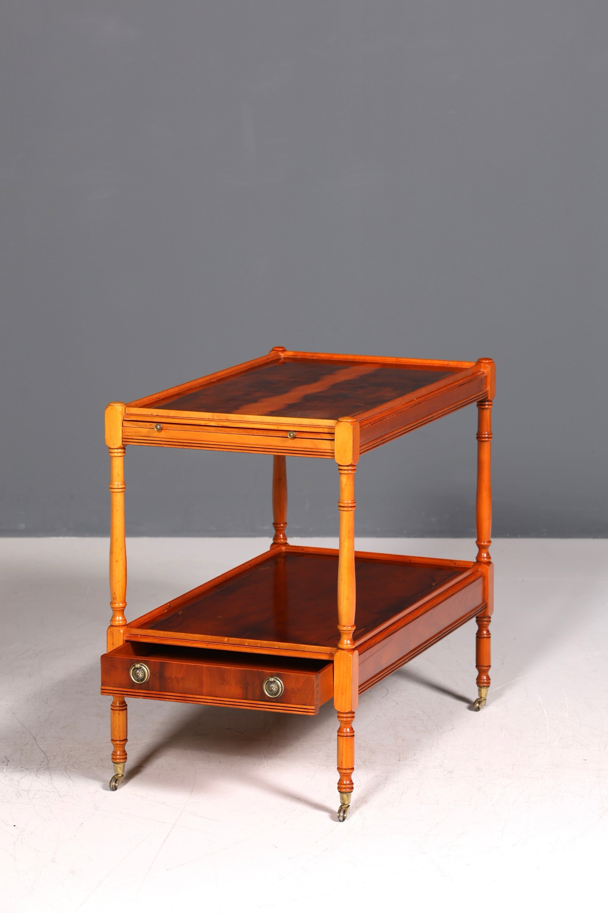 Traumhafter Englischer Servierwagen Antik Stil Bar Wagen Teewagen Beistelltisch Ablagetisch