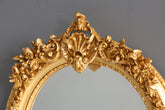 Wunderschöner Prunk Barock Stil Standspiegel Antik Stil Gold Ornament Flurspiegel