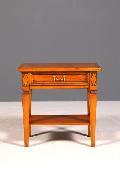 Wunderschöner Selva Tisch massiv Holz Ablagetisch Antik Stil Villa Borghese Beistelltisch Telefontisch