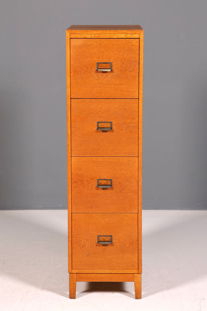 Stilvoller Mid Century Aktenschrank Bauhaus Apothekerschrank Vintage Schubladenkommode Vertiko