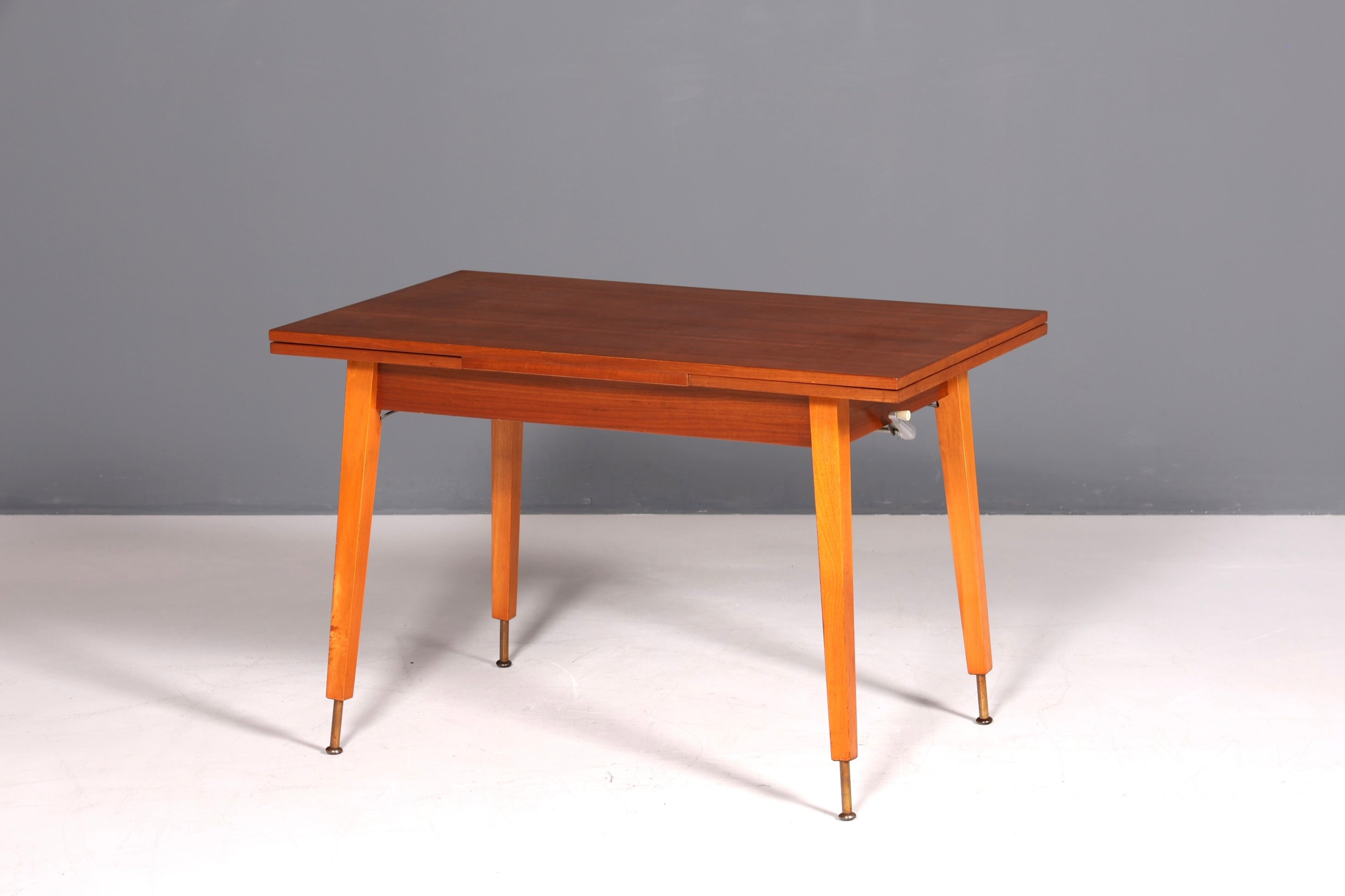 Traumhafter Mid Century Küchentisch Vintage Tisch ausziehbar und höhenverstellbar Esszimmer Tisch