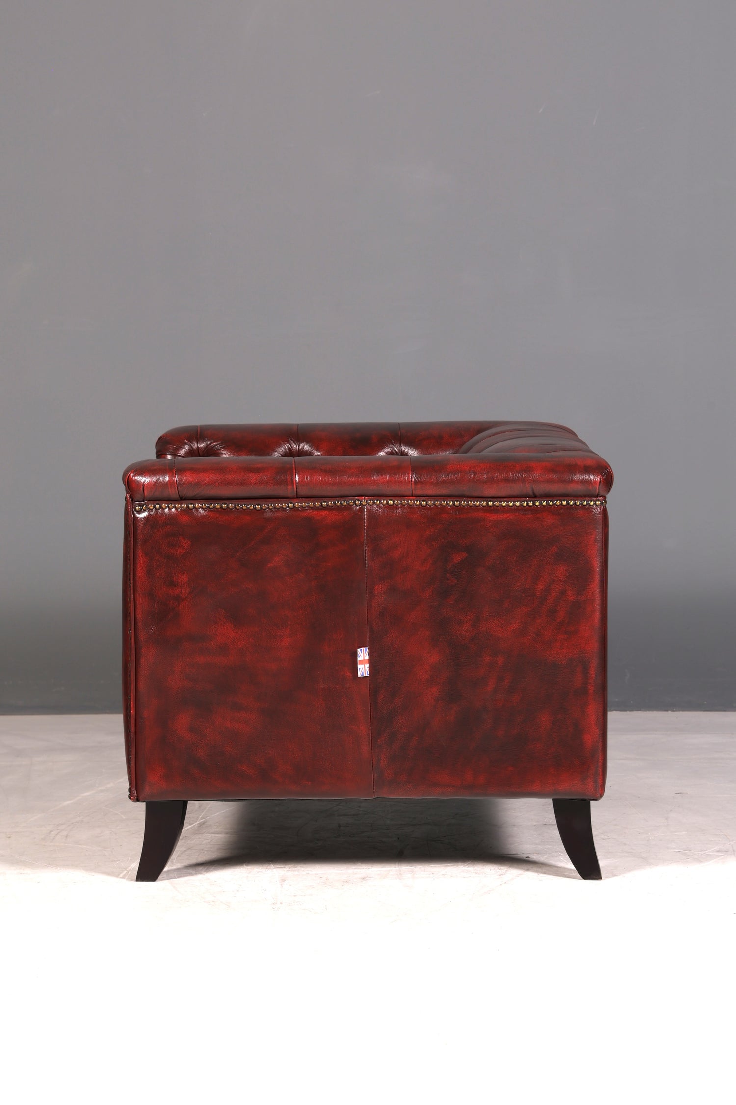 G137 Finish Stilvoller Original Chesterfield Sessel Englischer Armlehnsessel Englisch Herrensessel