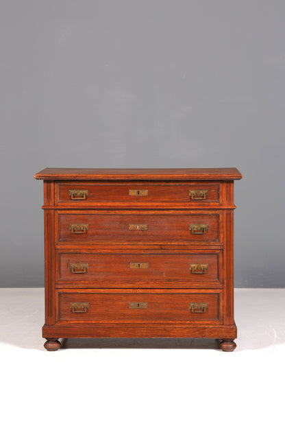 Wunderschöne Jugendstil Kommode Gründerzeit Eiche Antik Schubladenkommode Sideboard