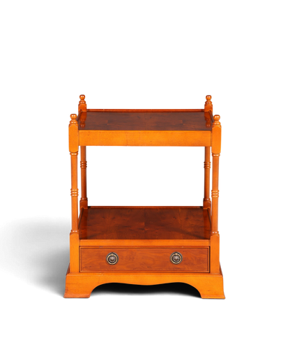 Traumhafter Englischer Antik Couchtisch Beistelltisch Regency Stil Ablagetisch Massivholz