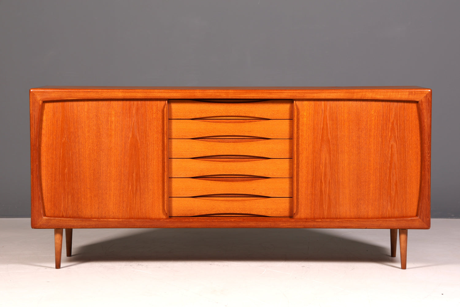 Edles Original Dyrlund Sideboard Mid Century Schrank Danish Design Teak Holz TV Schrank 60s Buffet