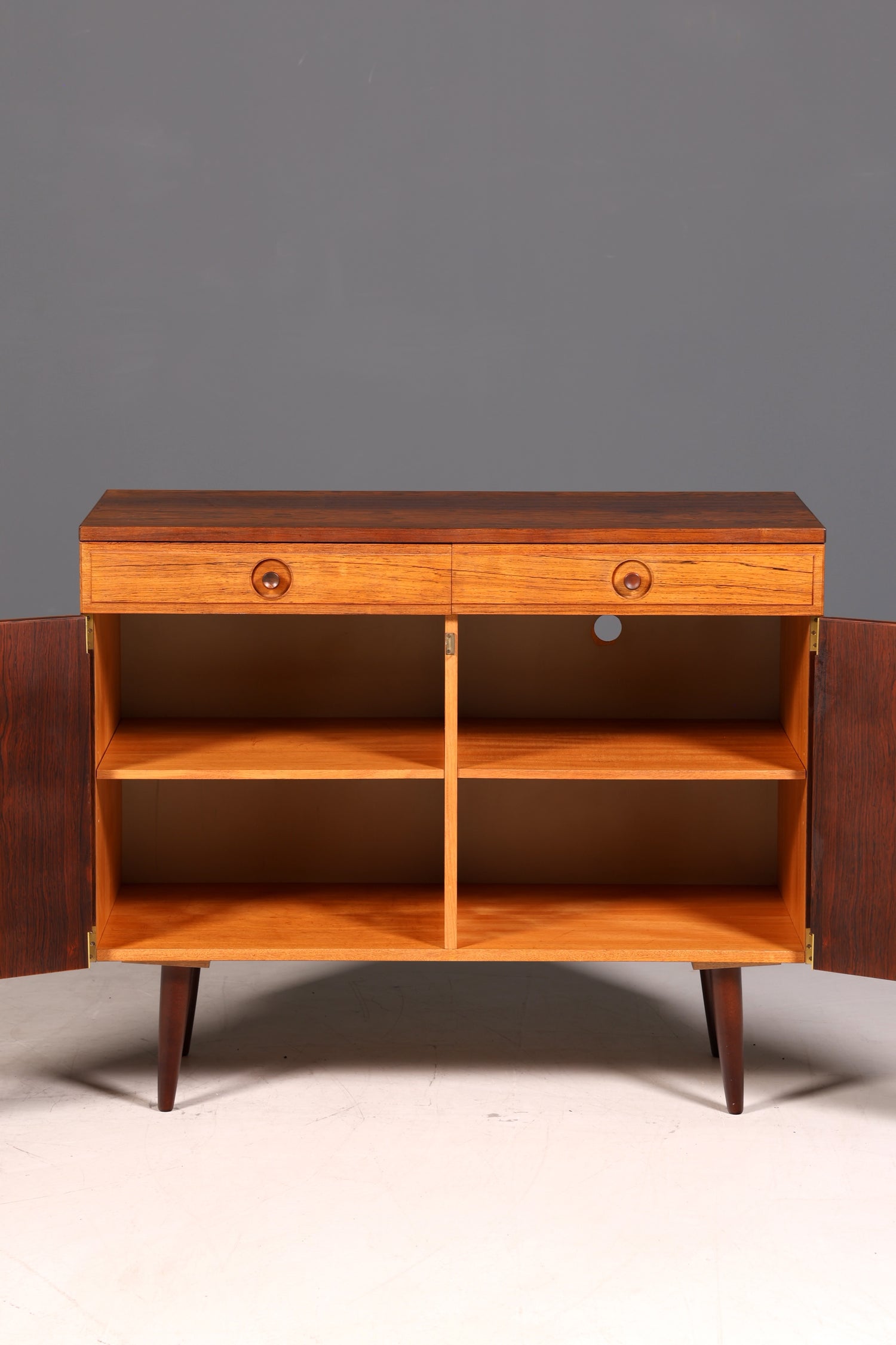 G560 Finish cm Wunderschöne Mid Century Kommode Vintage Schrank Retro Flur Kommode 60s Regal Sideboard (Kopie)