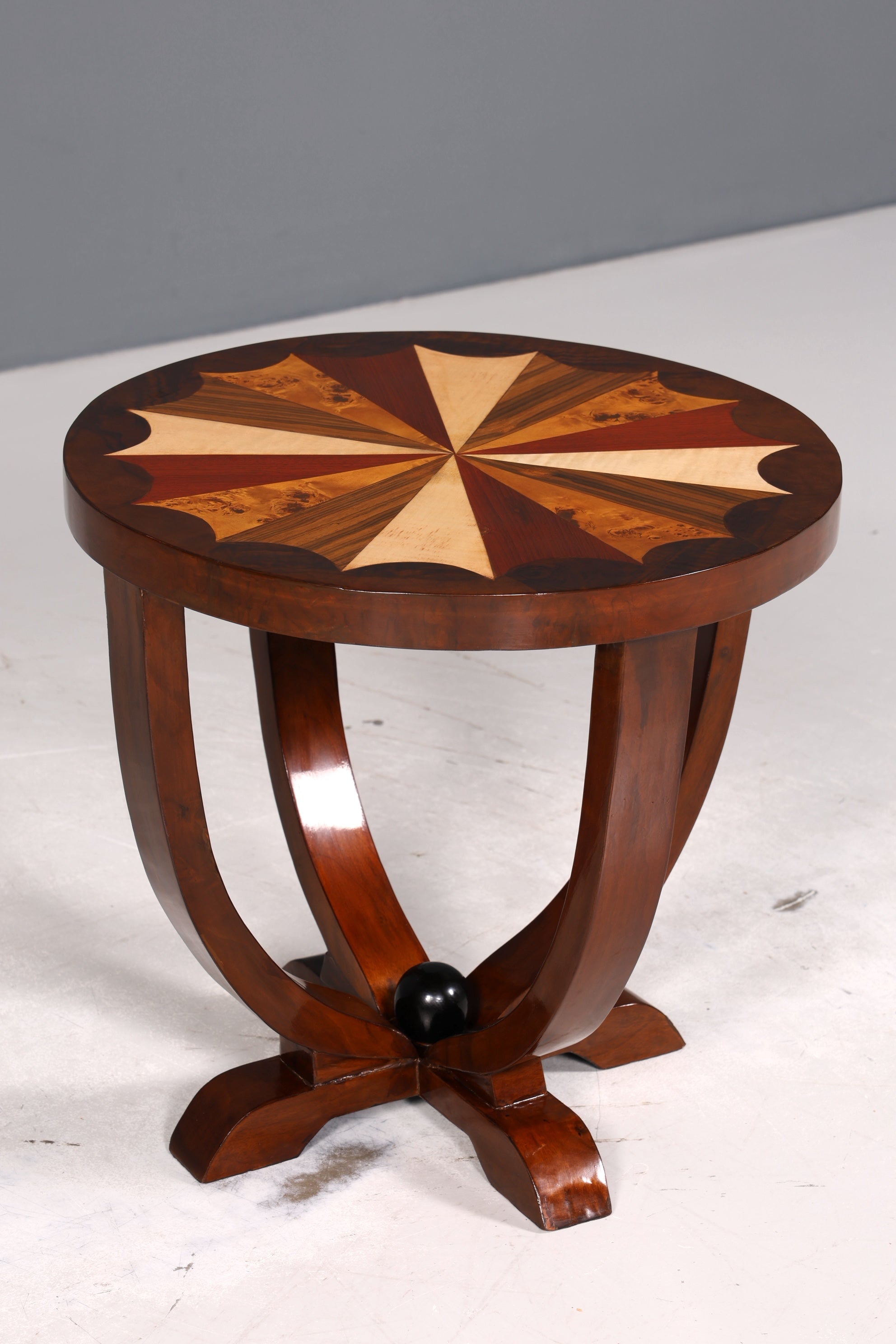 Stilvoller Art Deco Design Tisch Luxus Couchtisch Beistelltisch bunter Ablagetisch