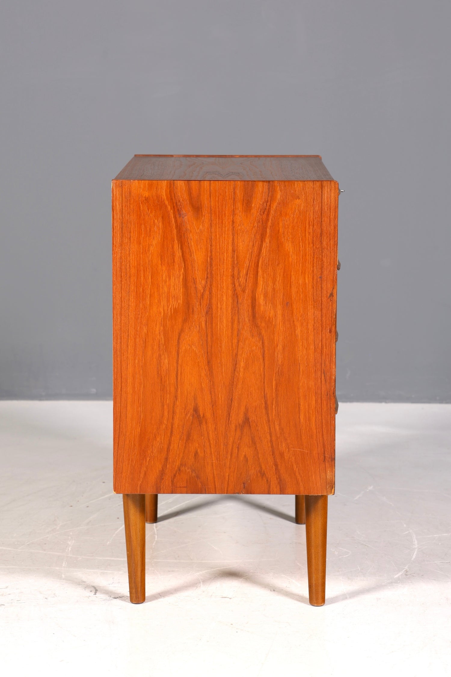 Traumhafte Mid Century Kommode Teak Danish Design Holz Sideboard Vintage Schubladen Kommode