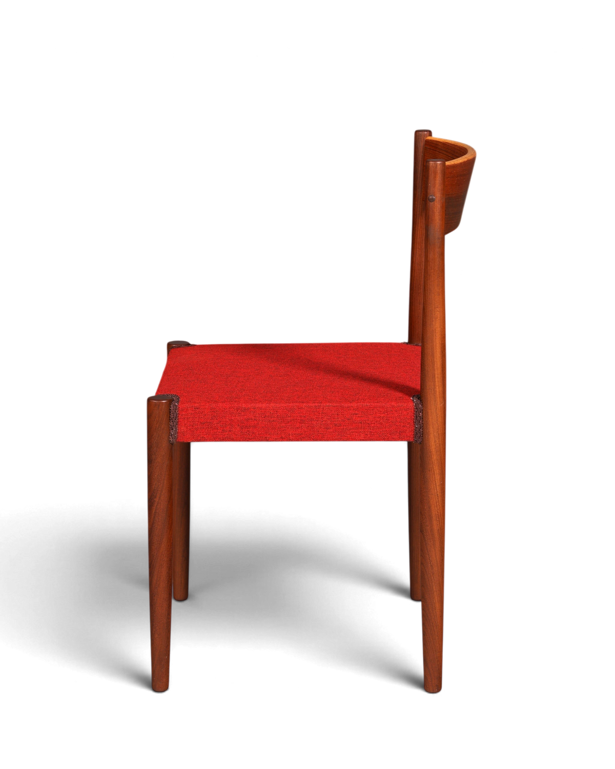 Eleganter Mid Century Stuhl Danish Design Vintage Esszimmerstuhl Retro Küchenstuhl Holz