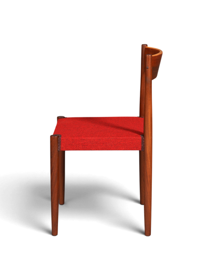 Eleganter Mid Century Stuhl Danish Design Vintage Esszimmerstuhl Retro Küchenstuhl Holz