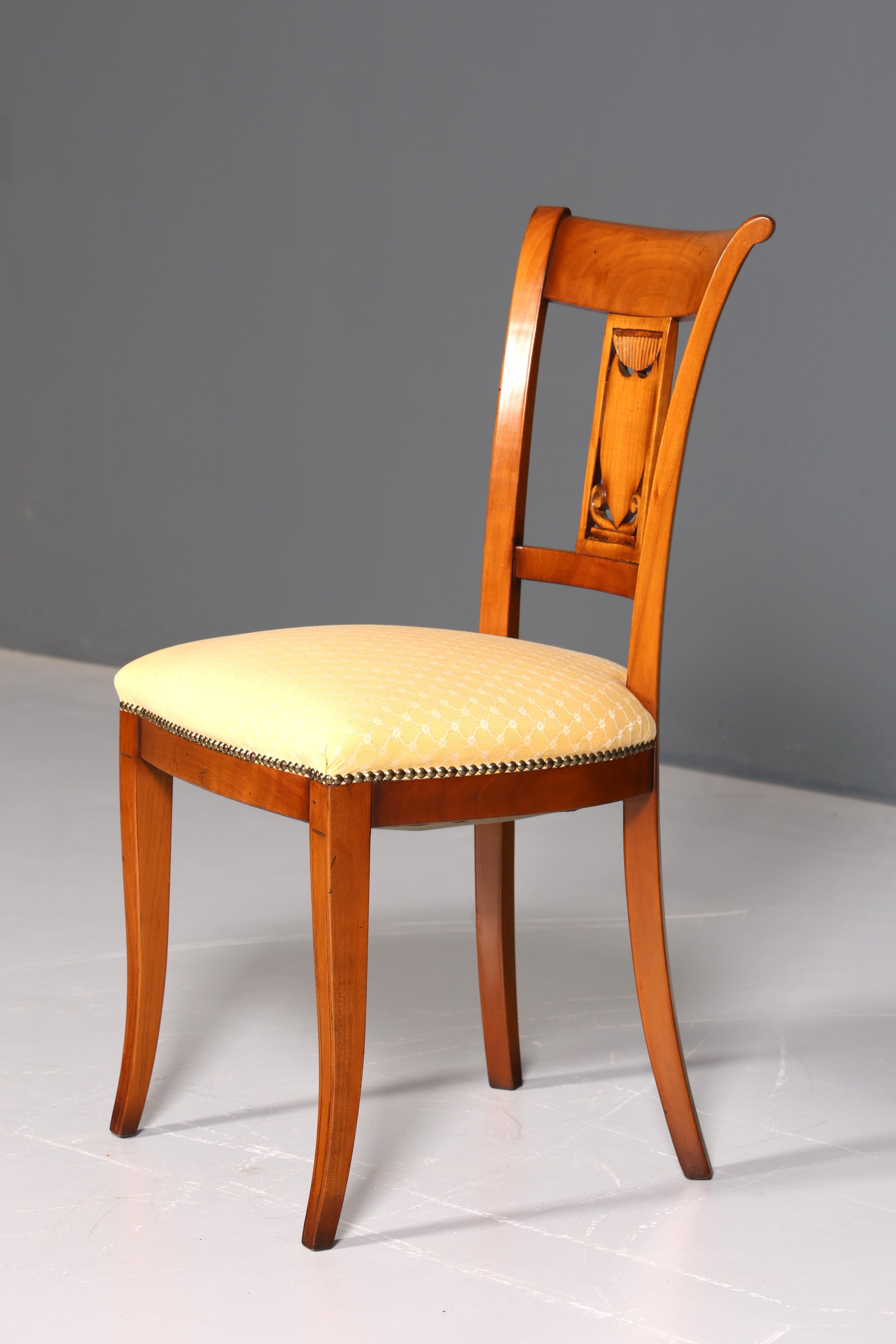 Wunderschöner Antik Stil Stuhl UK Ebanart Küchenstuhl Englischer Sekretär Stuhl Polsterstuhl