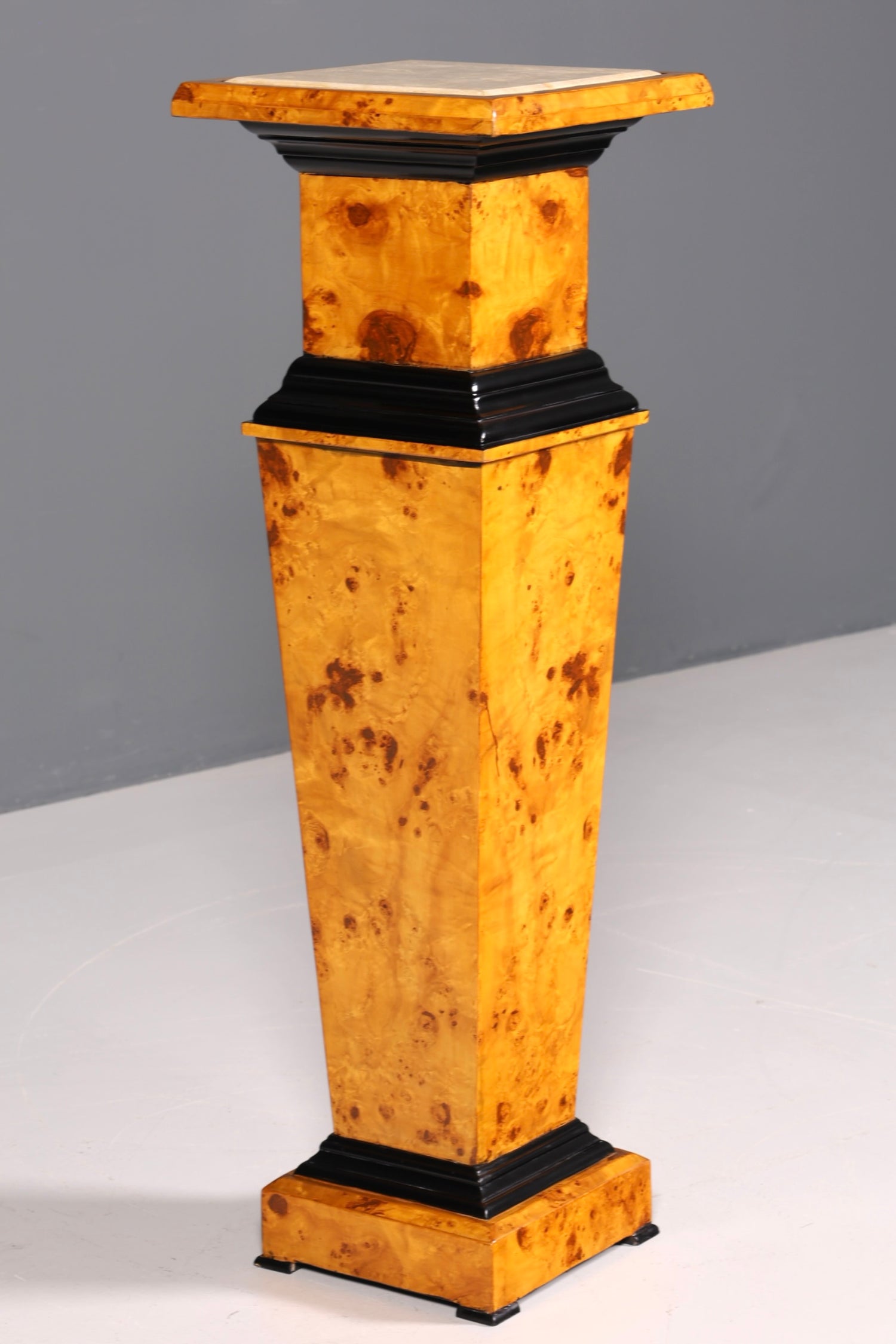 Stilvolle Biedermeier Stil Säule Blumensäule Marmor Blumentisch Ablagetisch