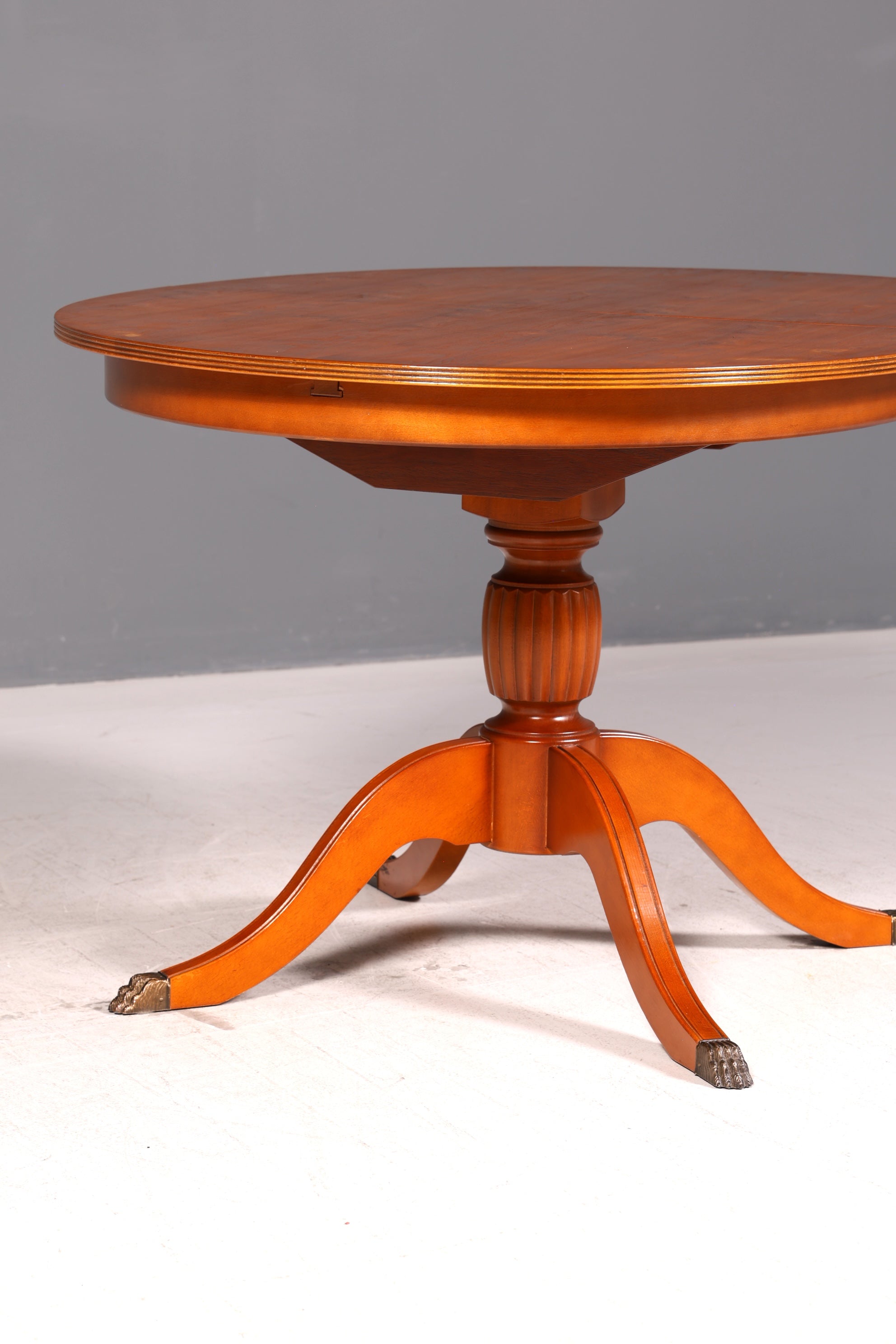 Wunderschöner Englischer Esstisch ausziehbar Eibe Tisch Esszimmertisch Küchentisch Oval Antik Vintage
