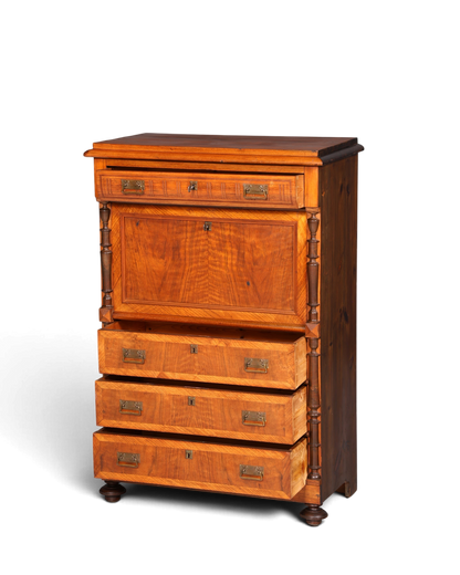 Traumhafter Gründerzeit Sekretär Jugendstil Kommode Antik Schubladenkommode Vertiko Highboard