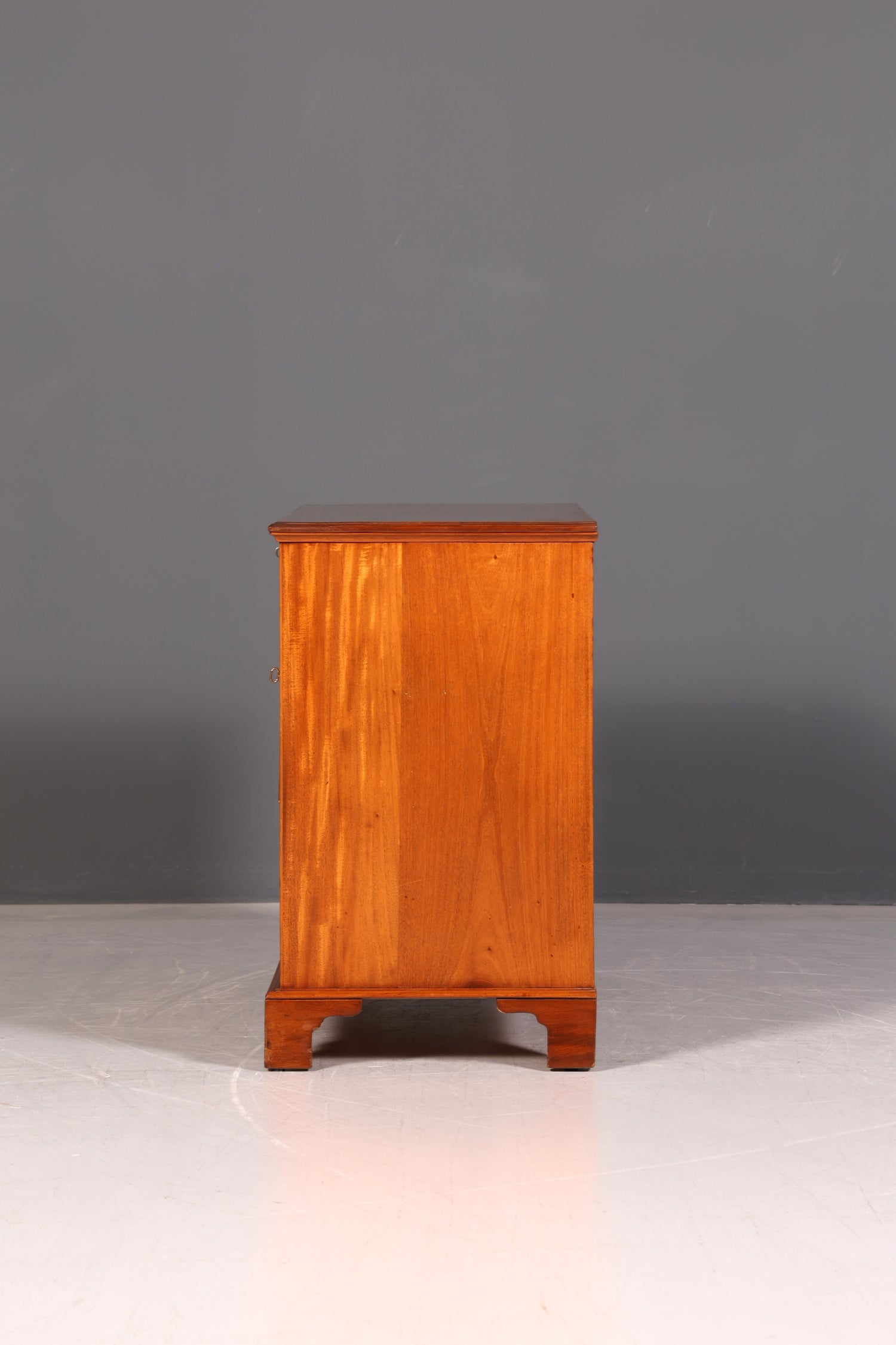 Edle Englische Kommode Antik Massiv Echt Holz Sideboard Vintage Schubladen