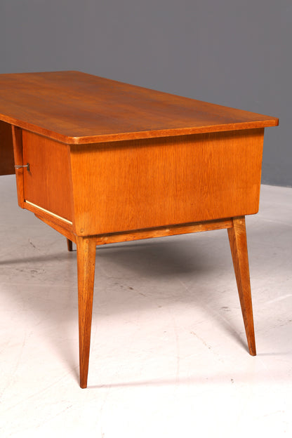 Original Hellerau Schreibtisch Modell Berolina Mid Century Franz Ehrlich Design Bürotisch Vintage Desk