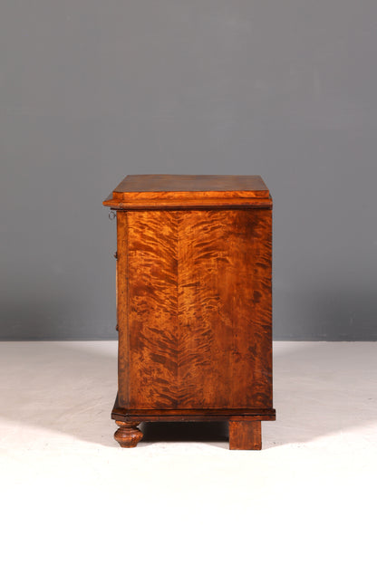 G327 Finish Wunderschöne Gründerzeit Kommode Jugendstil Antik Sideboard Schubladenkommode Wäschekommode (Kopie)