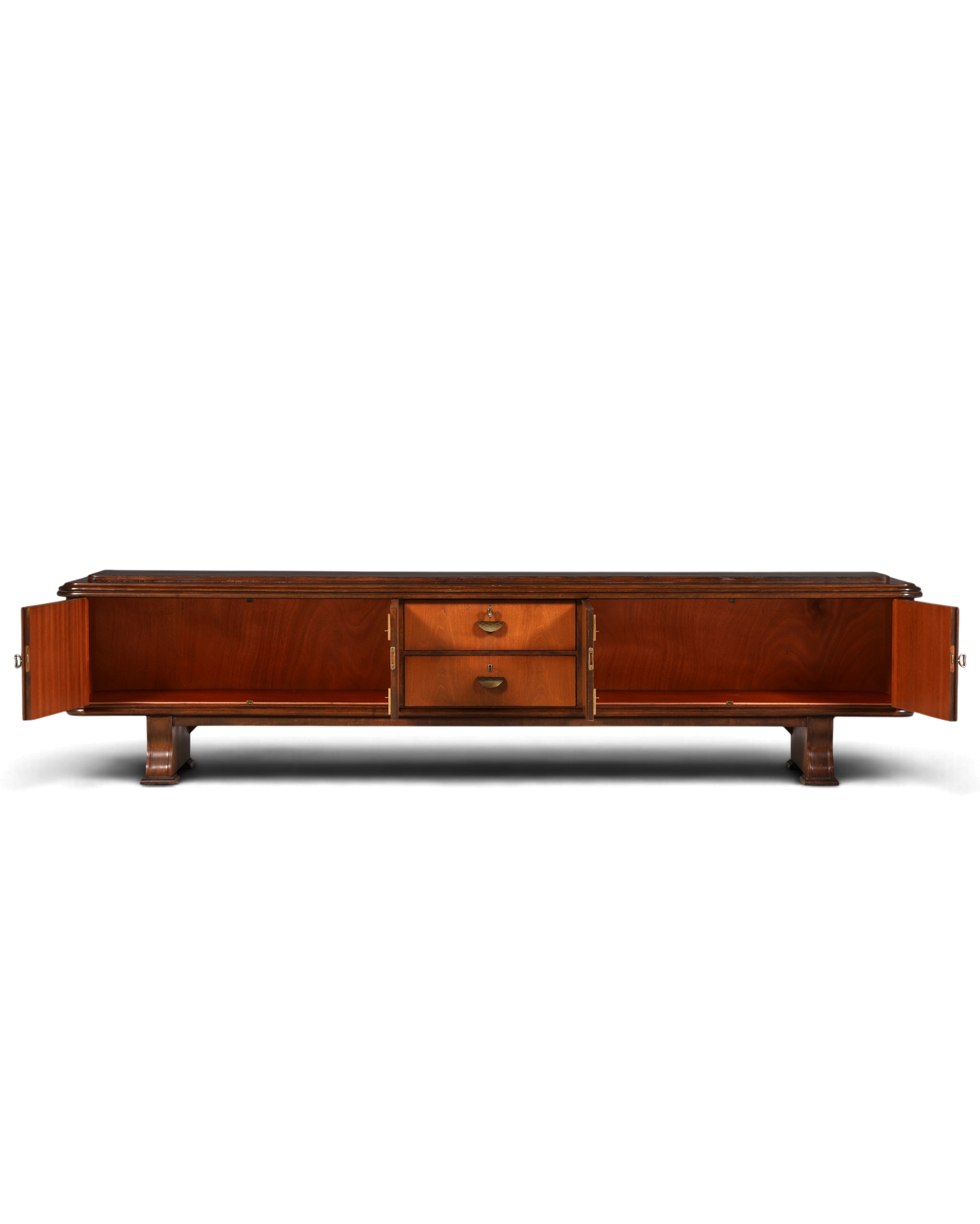 G393 Finish cm Mid Century Sideboard Vintage TV Kommode 60s Schrank Longboard Retro Lowboard (Kopie)