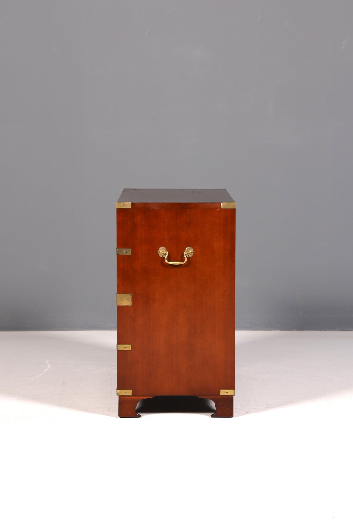 Wunderschöne Maritime Kommode Englisch Military Chest Schrank Schubladenkommode Wäschekommode