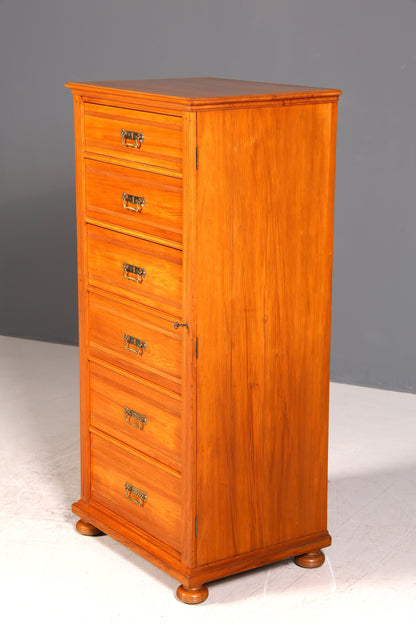 G457 Finish Wunderschönes Gründerzeit Vertiko Louis Philippe Kommode um 1880 Schubladenkommode (Kopie)