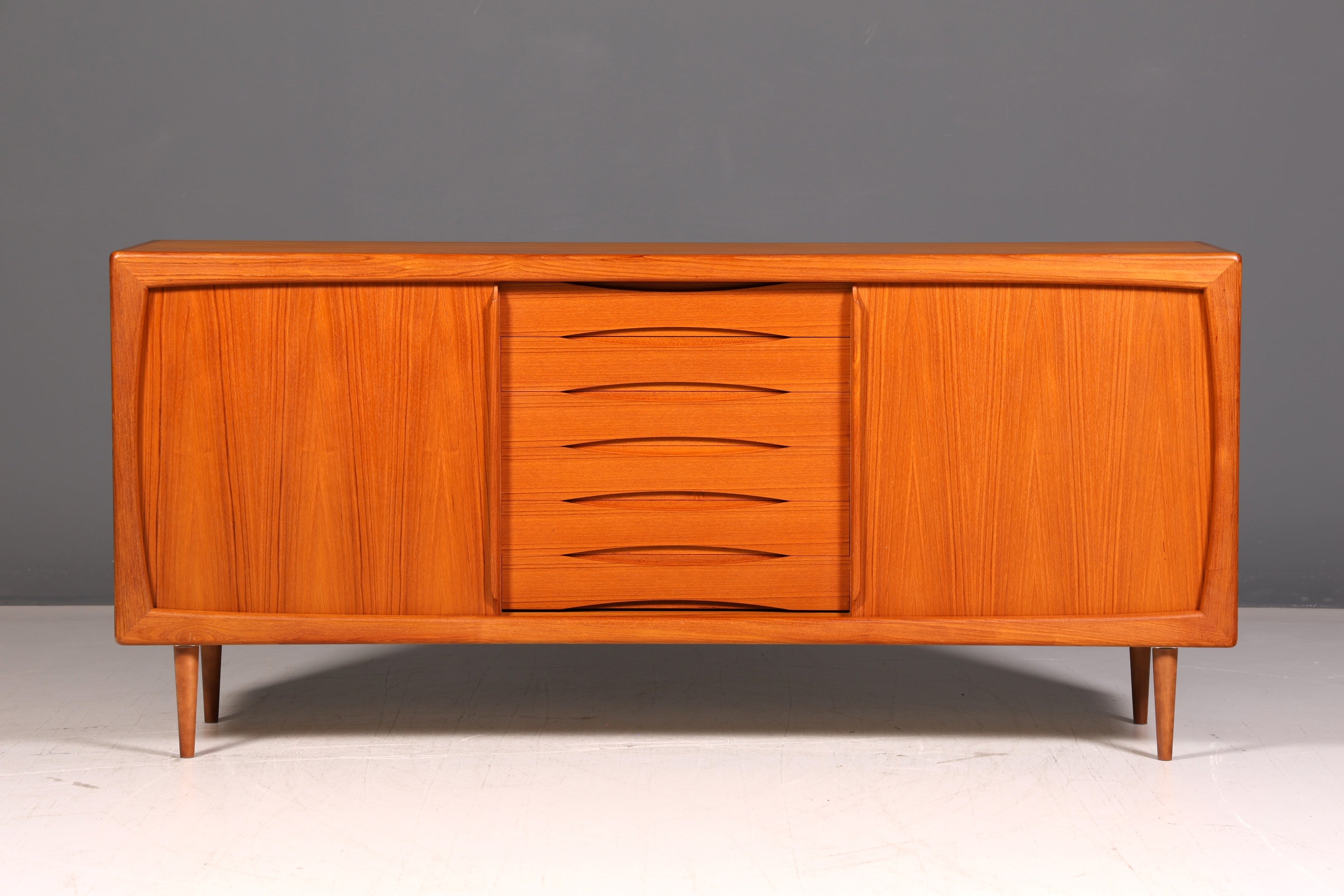 Original Dyrlund Schrank Mid Century Sideboard Danish Design Teak Holz TV Schrank 60s Buffet