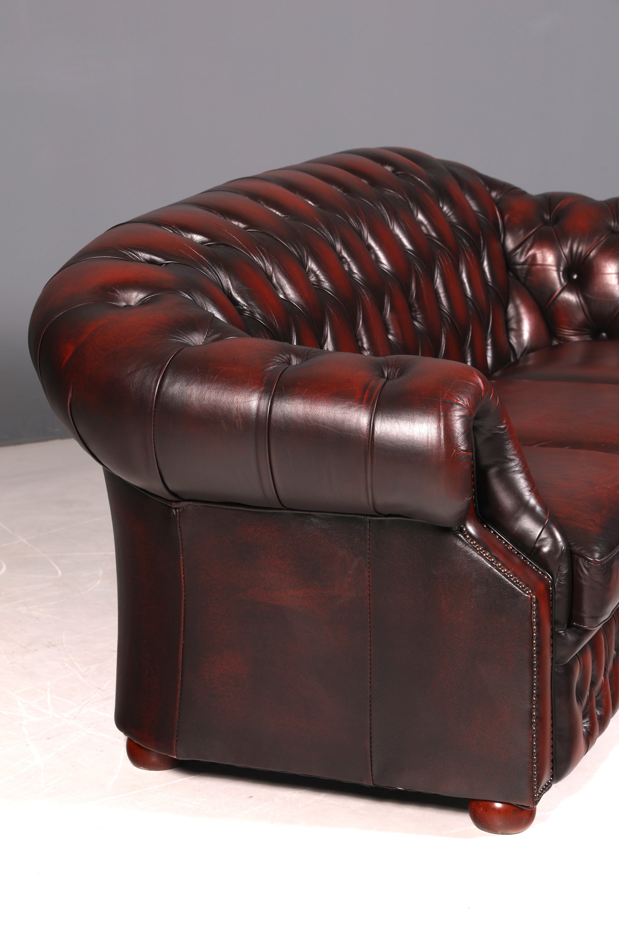 Wunderschönes Original Chesterfield Centurion Sofa 3- Sitzer echt Leder Couch Ledersofa