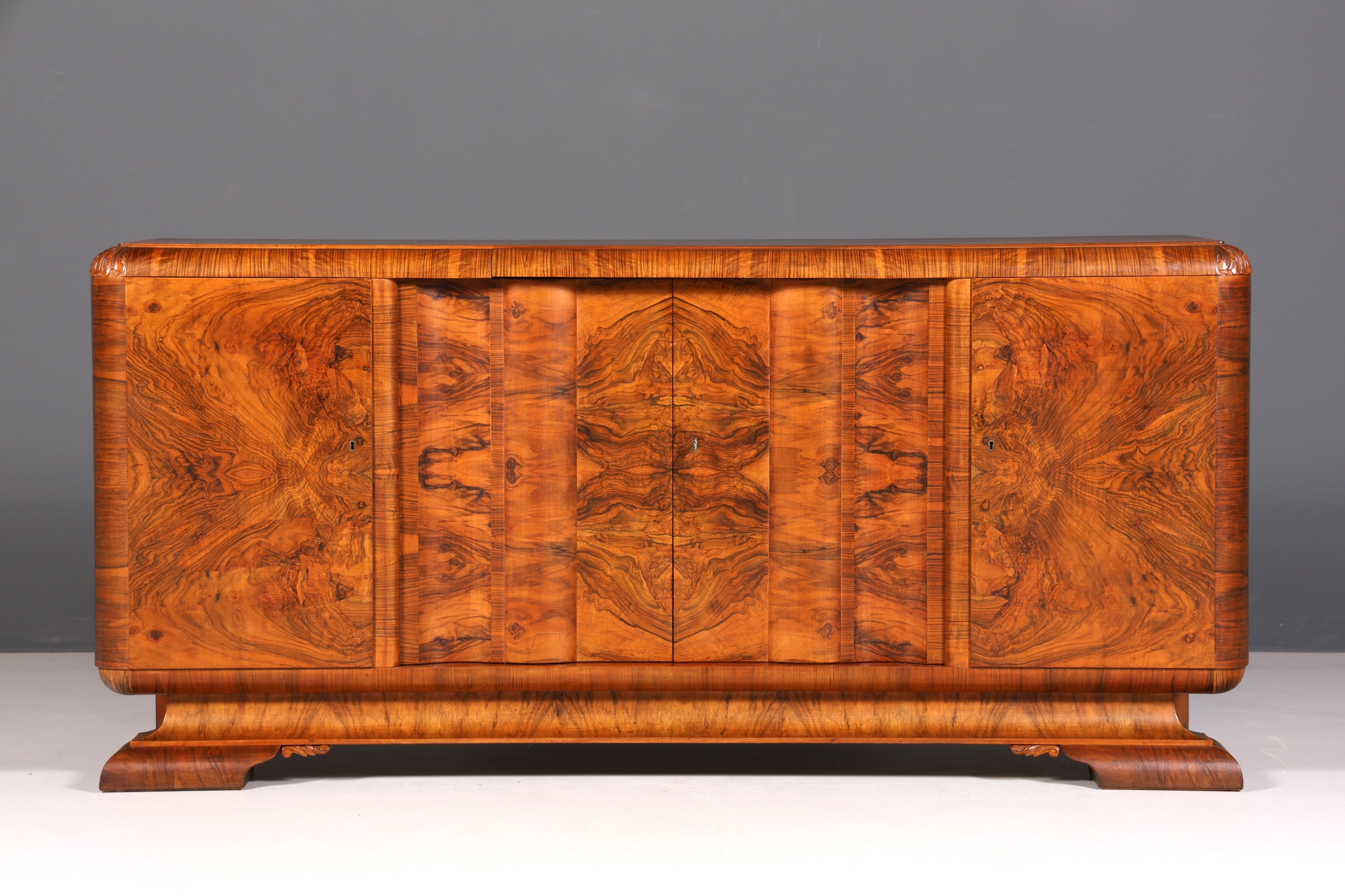 Wunderschönes Original Art Deco Sideboard Antik Schrank TV Kommode Buffet um 1930