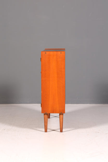 Wunderschöner Mid Century Schrank Teak Danish Design Highboard Vertiko Wäscheschrank Aktenschrank Vintage Retro 60er