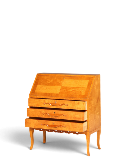 Traumhafter Sekretär um 1930 Büro Kommode echt Holz Sekretär Schreibtisch Kommode