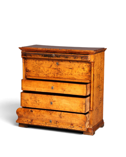 G794 Finish Wunderschöner Original Biedermeier Sekretär um 1860 Englisch Kommode Antik Bürokommode (Kopie)