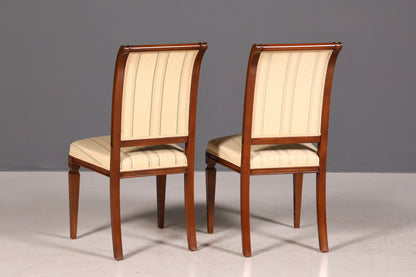 2x Traumhafte Selva Stuhle Esszimmer Stuhl Set Villa Borghese Küchenstühle Antik Stil Set