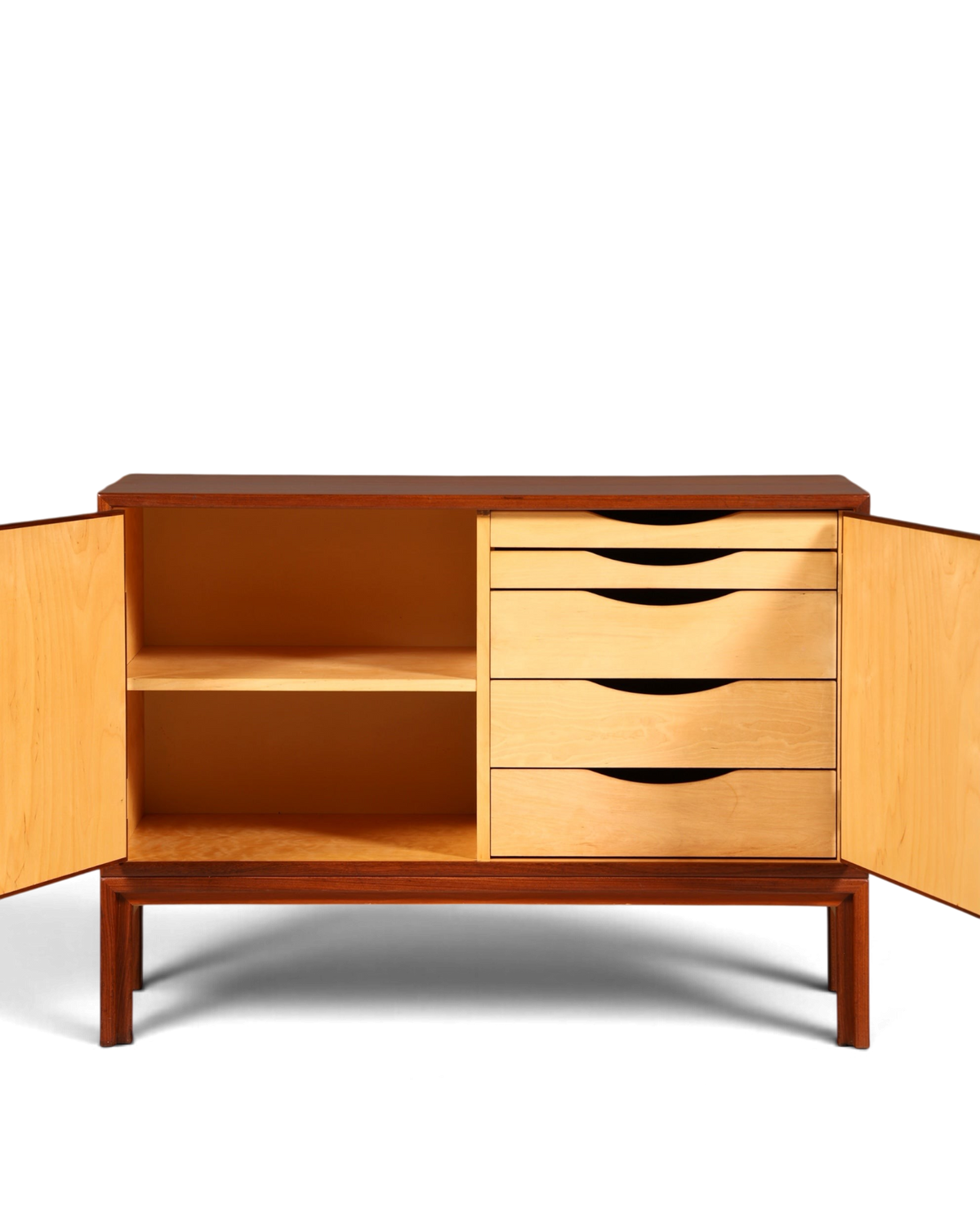 G445 Finish Wunderschöne Mid Century Kommode Vintage Schrank Retro Flur Kommode 60s Regal Sideboard (Kopie 2)
