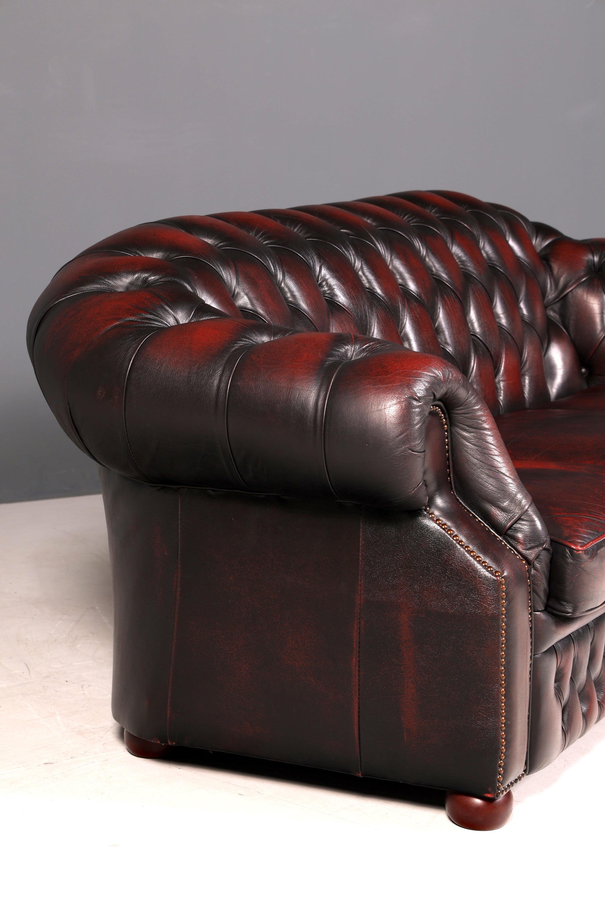 G548 Finish cm Wunderschönes Original Chesterfield Centurion Sofa 3- Sitzer echt Leder Couch (Kopie)