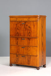 Wunderschöner Louis Philippe Sekretär Vertiko Gründerzeit Kommode Schubladenkommode