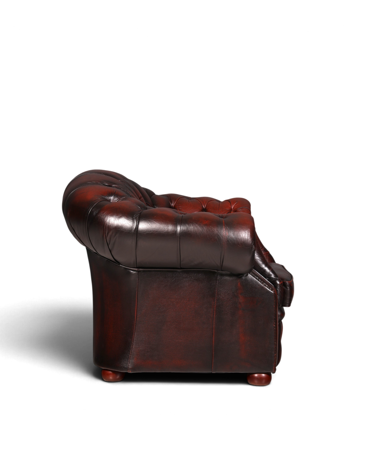 G549 Finish cm Wunderschöner Original Chesterfield Centurion Sessel Englischer Armlehnsessel Englisch Herrensessel (Kopie 2)