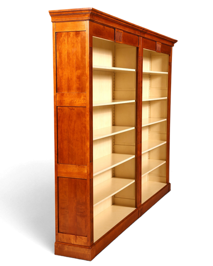 Wunderschönes Englisches XXL Bücherregal Eibe Antik Regal Bookshelf Buchablage 60s