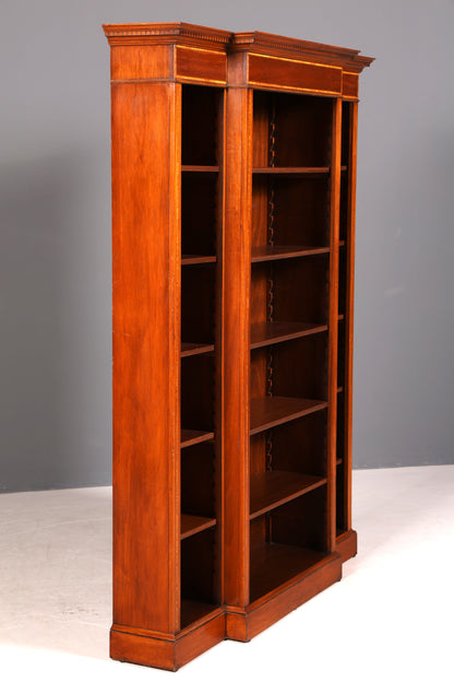 Traumhaftes Englisches XXL Bücherregal Antik Regal Bookshelf Buchablage 60s
