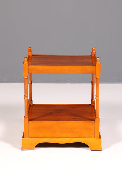 Traumhafter Englischer Antik Couchtisch Beistelltisch Regency Stil Ablagetisch Massivholz