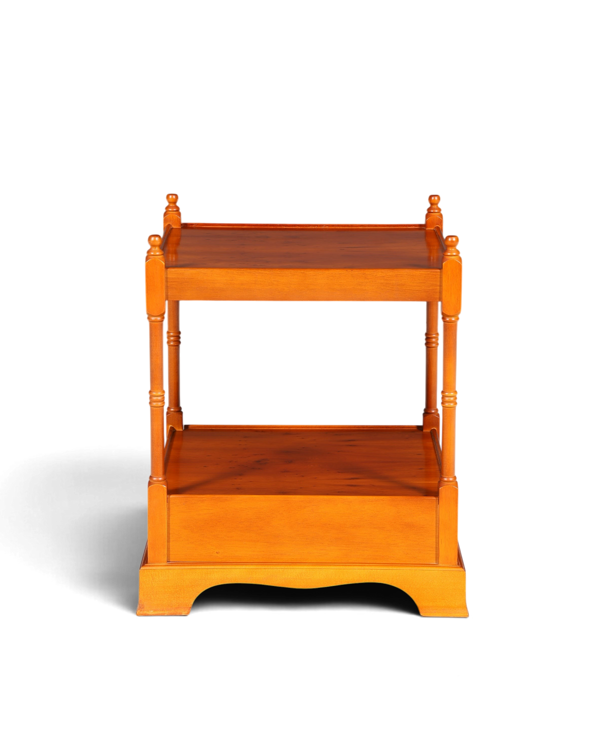 Traumhafter Englischer Antik Couchtisch Beistelltisch Regency Stil Ablagetisch Massivholz