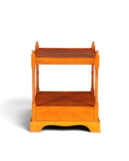 Traumhafter Englischer Antik Couchtisch Beistelltisch Regency Stil Ablagetisch Massivholz