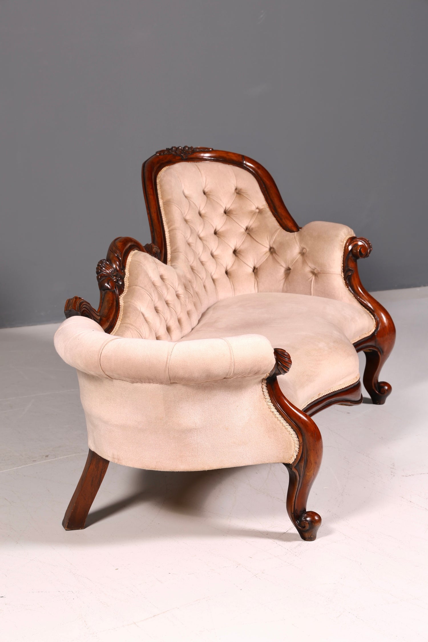 Wunderschönes Louis Philippe Sofa Chaiselongue Loriot Canapè Antik Couch Récamière