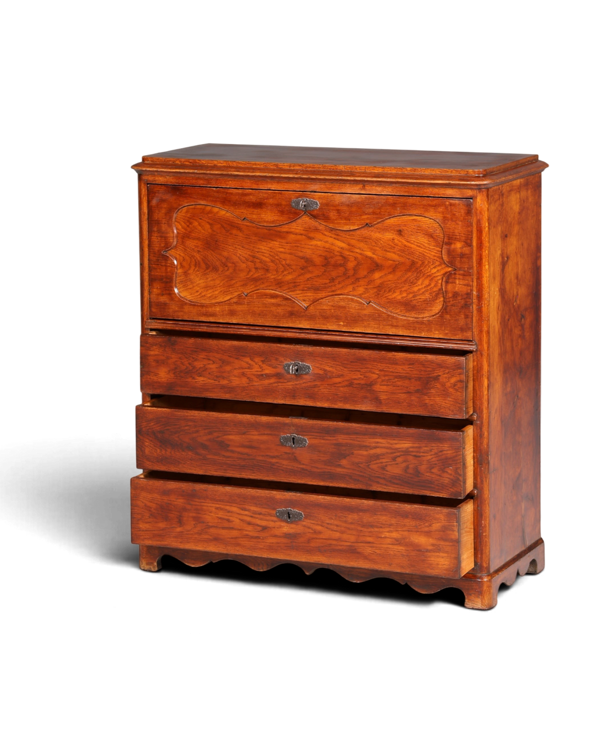 Traumhafter Louis Philippe Sekretär um 1880 Biedermeier Antik Schrank Chiffoniere Kommode
