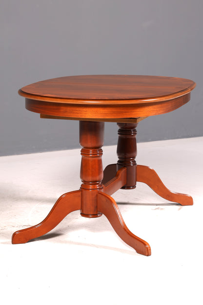 Edler Englischer Esstisch ausziehbar Oval Tisch Esszimmertisch Küchentisch Echt Holz Antik Vintage