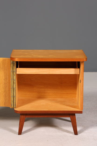 Wunderschöner Mid Century Nachttisch Kommode Vintage 60s Schrank Nachtschrank 1 von 2